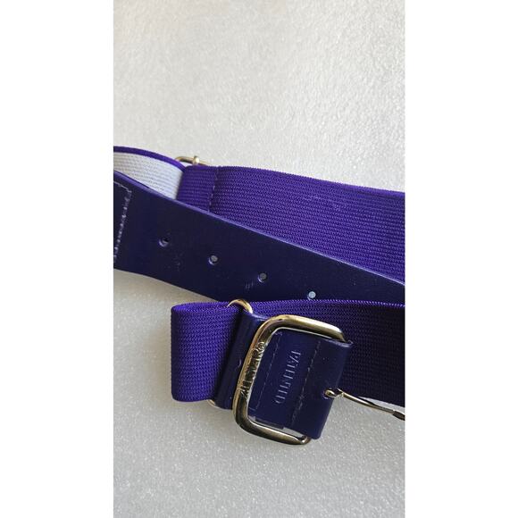 All Star Purple Baseball adult Belt THE HELIX- LIFETIME ELASTIC BELT 1570 - Picture 7 of 10
